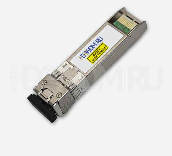 Оптический SFP+ модуль двухволоконный многомодовый, 10Гб/с, 0.3км, 850нм, 2xLC, DDM, Индустриальный - ДВДМ.РУ (DSO-8-2D)